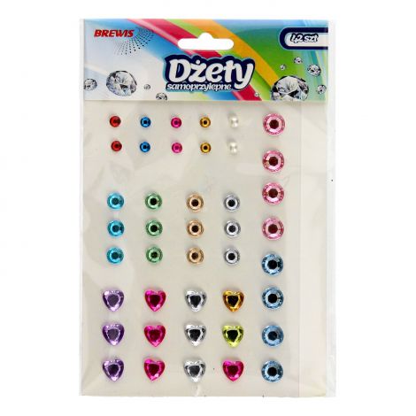 Dżety samoprzylepne Brewis Mix, 42szt